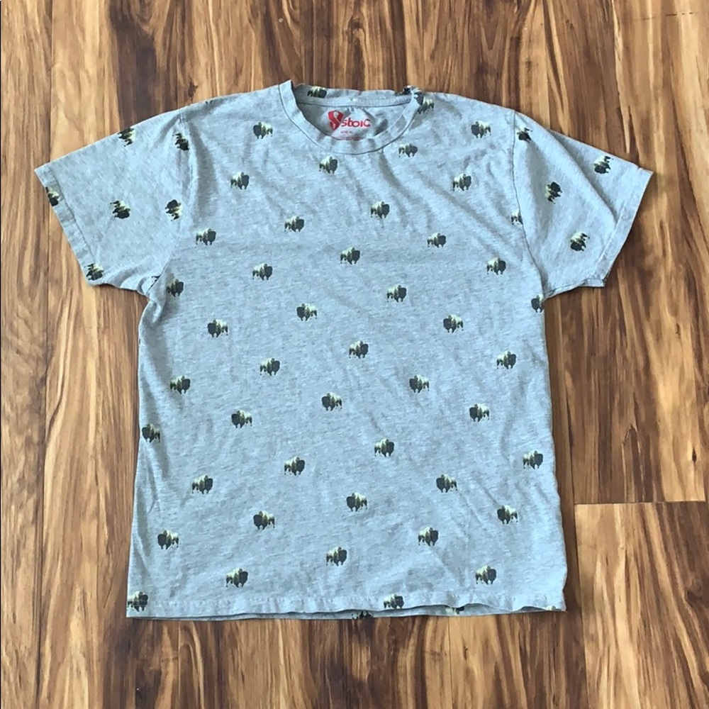 Men’s Stoic Graphic Tee - Great White Buffalo